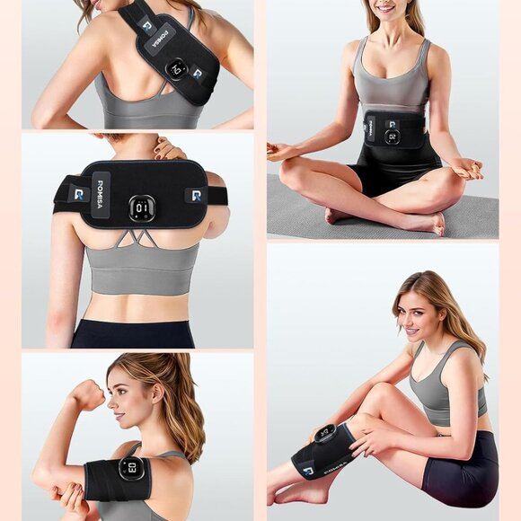 Red Light Therapy Pad 660nm & 850nm Infrared Belt for Back Neck Knee Feet NEW - Picture 8 of 8